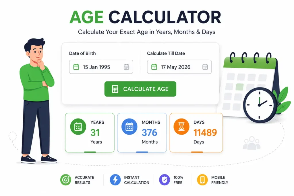 our age calculator online